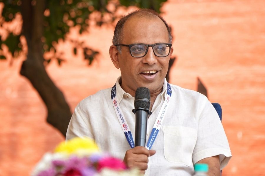 Arunava Sinha at the Kolkata Literary Meet