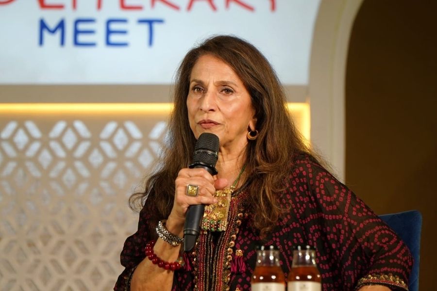 Shobhaa De at the Kolkata Literary Meet