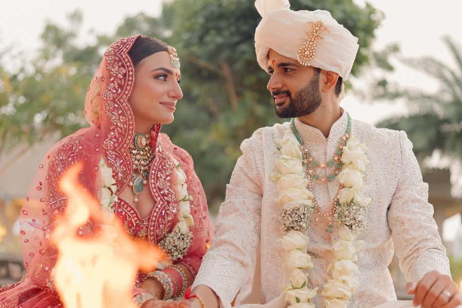 Prakriti Kakar and Vinay Anand