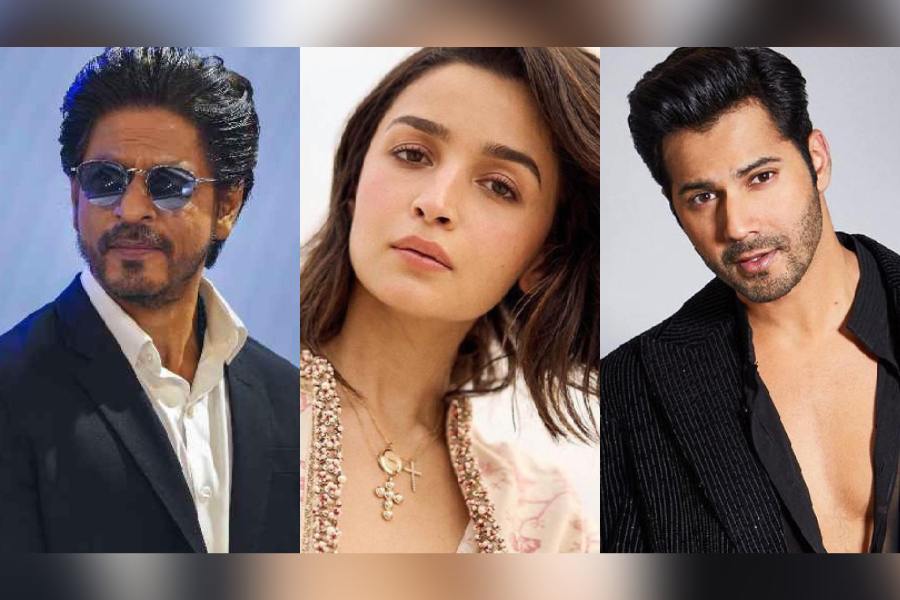 Shah Rukh Khan, Alia Bhatt, Varun Dhawan