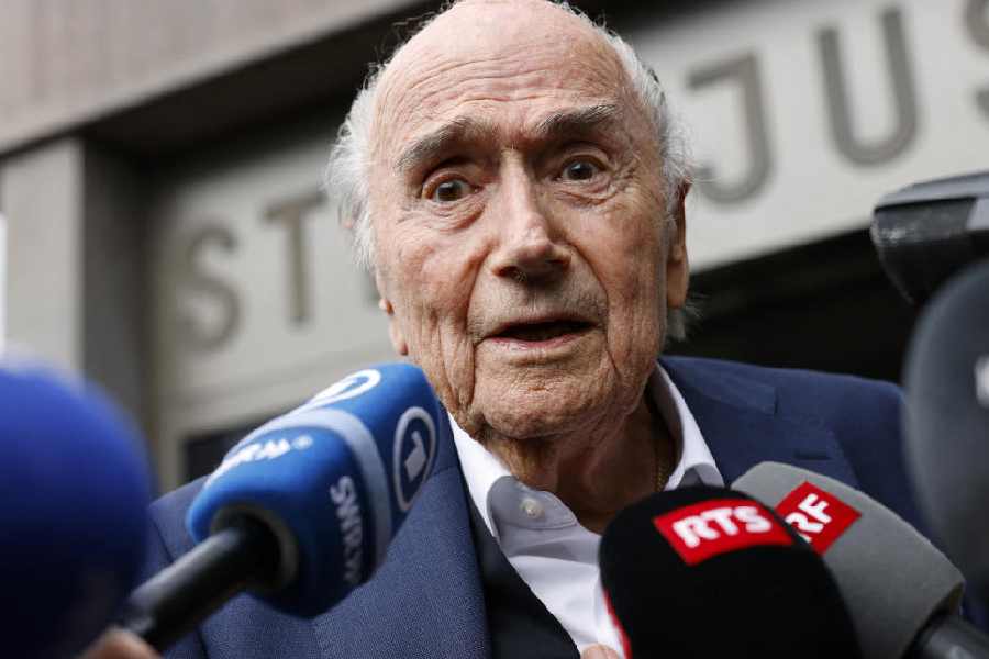 Former FIFA President Sepp Blatter
