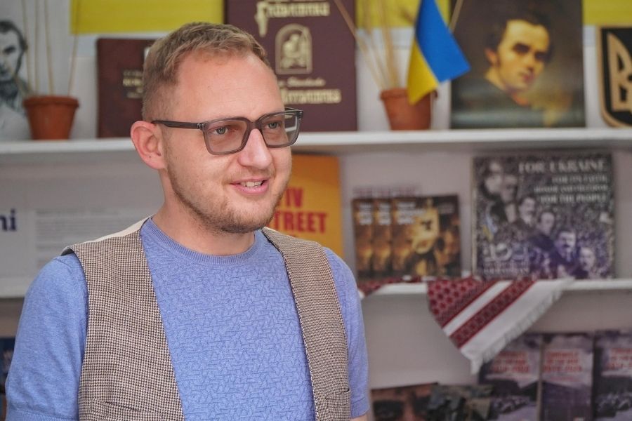 Lyubko Deresh, an author and creative writing mentor