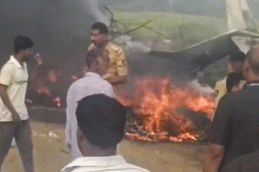 Ajit Pawar plane crashes in Baramati