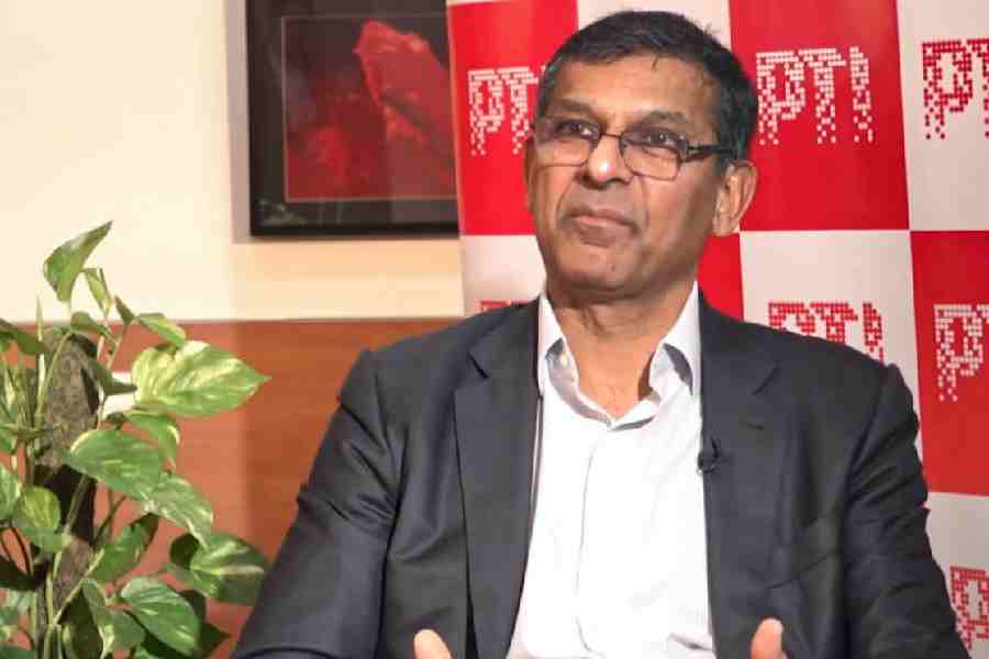 Former Reserve Bank of India (RBI) governor Raghuram Rajan during an interview with PTI, in New Delhi, Tuesday, Dec. 12, 2023.