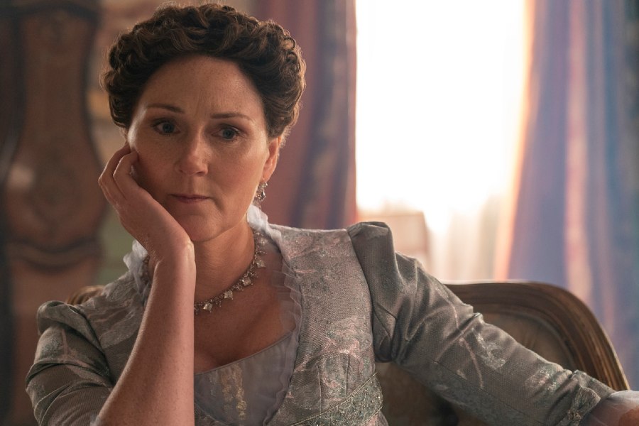 Ruth Gemmell in Bridgerton Season 4.