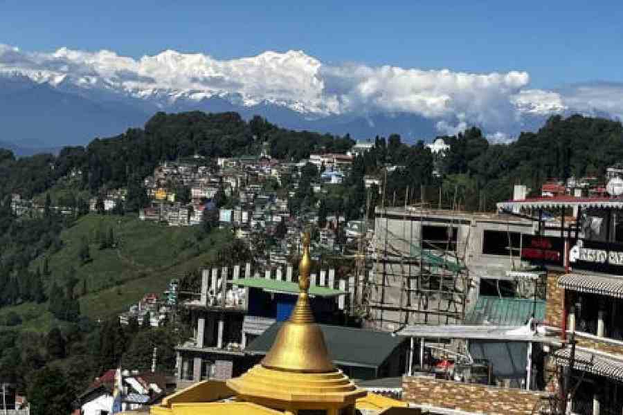 Darjeeling town. File picture