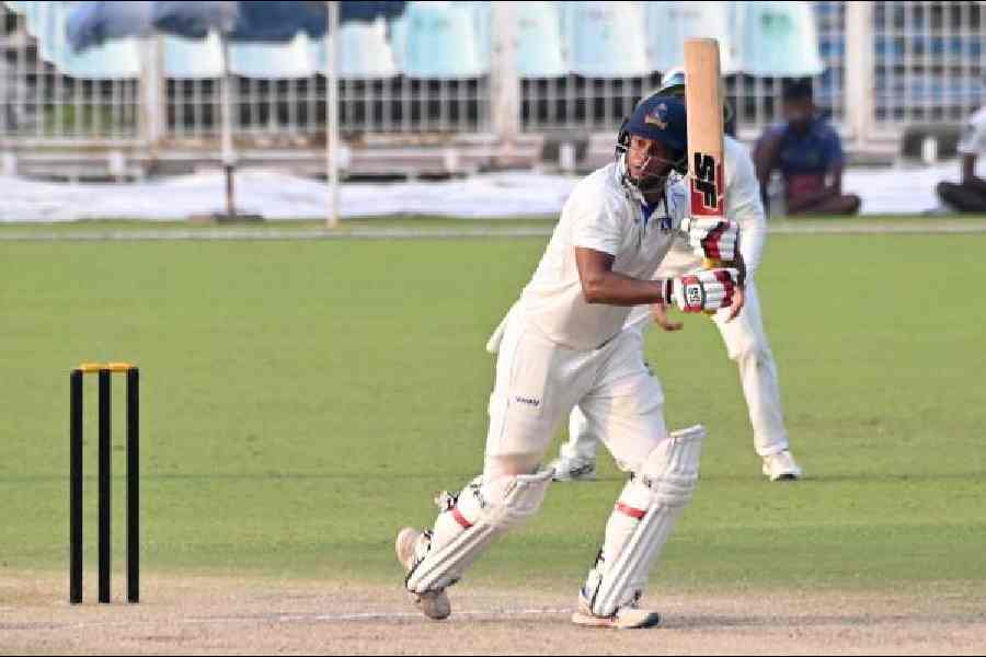 Sudip Chatterjee, the top-scorer for Bengalon Thursday