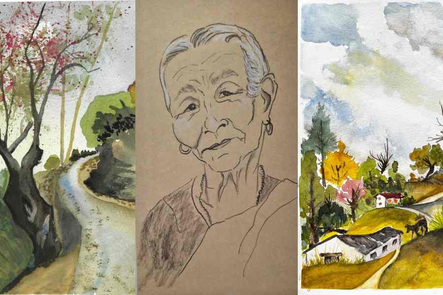 Paintings by Anuradha Roy