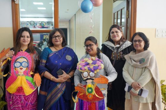 The fete also featured creatively curated stalls, organised collaboratively by students, teachers, the Art Department and various school clubs.