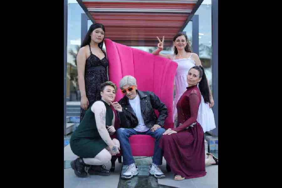 A moment from the film