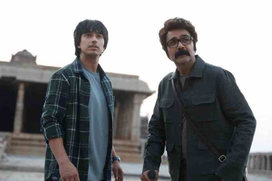 A moment from Vijaynagar'er Hirey