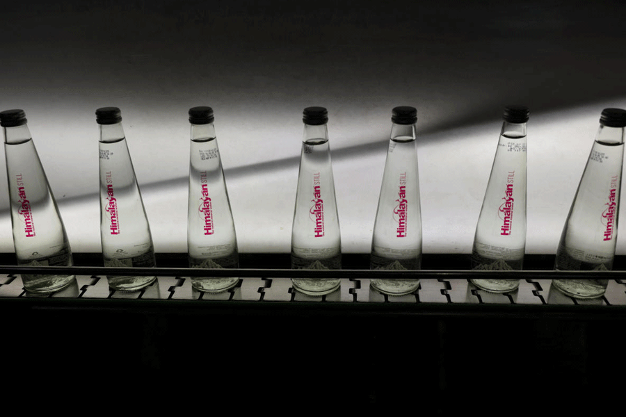 Tata's Himalayan natural mineral water bottling plant in Dhaula Kuan