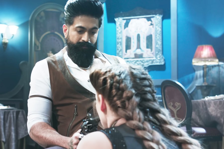 A still from ‘Ladies and Ladies’ teaser of Yash’s ‘Toxic’