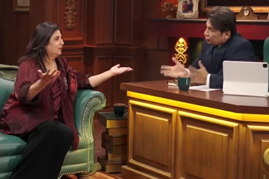 Farah Khan attends Shekhar Suman's YouTube show 