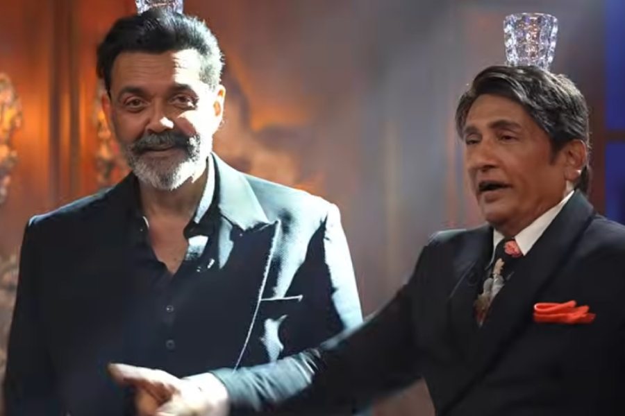 Bobby Deol and Shekhar Suman