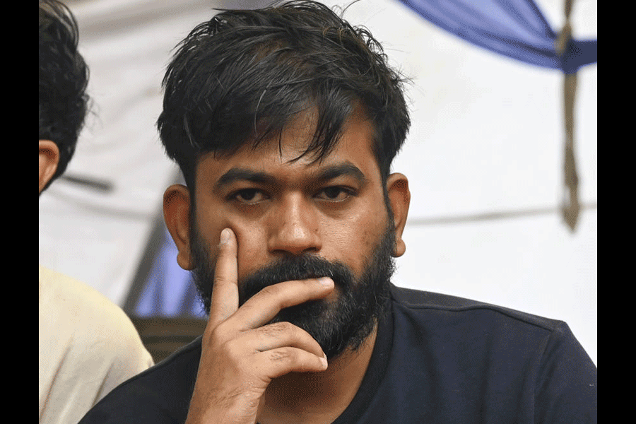 ‘If Bhagwanrao Dipke received a salary of Rs 60,000-65,000, how was he able to afford the education of his children in the US?’ asks the Surat-based activist Amit Tiwari
