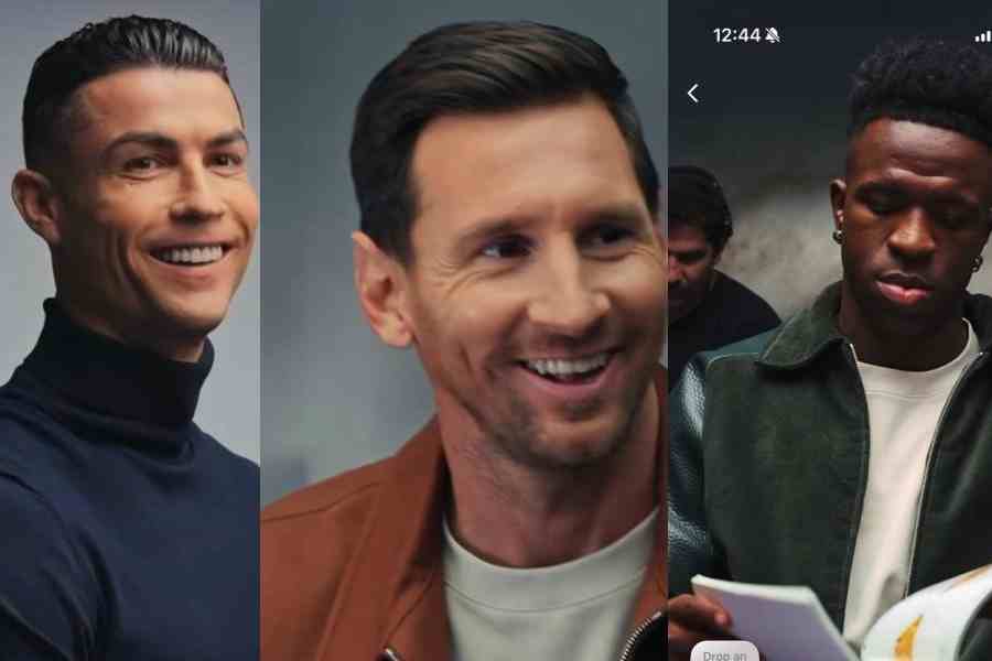 Cristiano Ronaldo, Messi, Vini Jr.