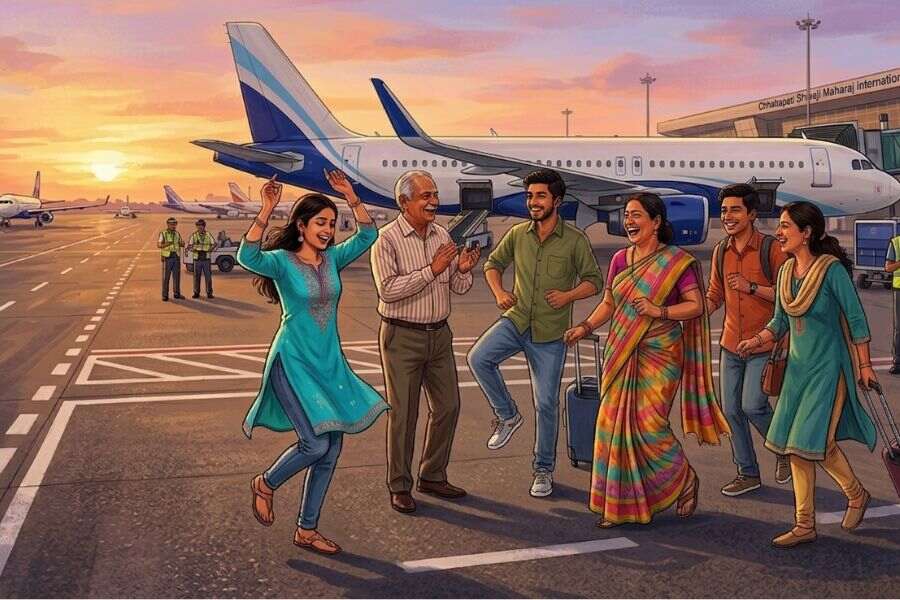 Indian tourists dancing on a Vietnam airport tarmac went viral in May 2026