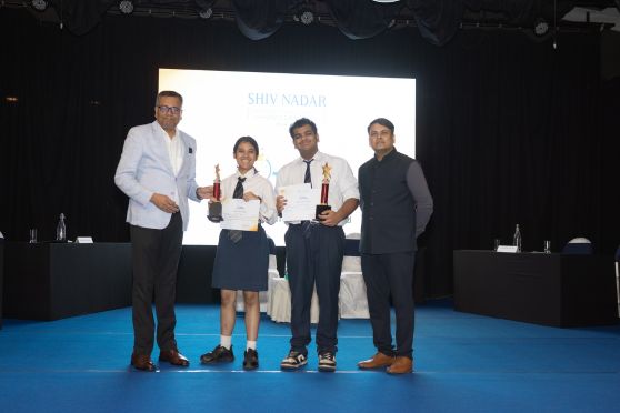 Hitansh Kedia and Zasha Lahiri from The Heritage School were the runaway winners in the Quiz