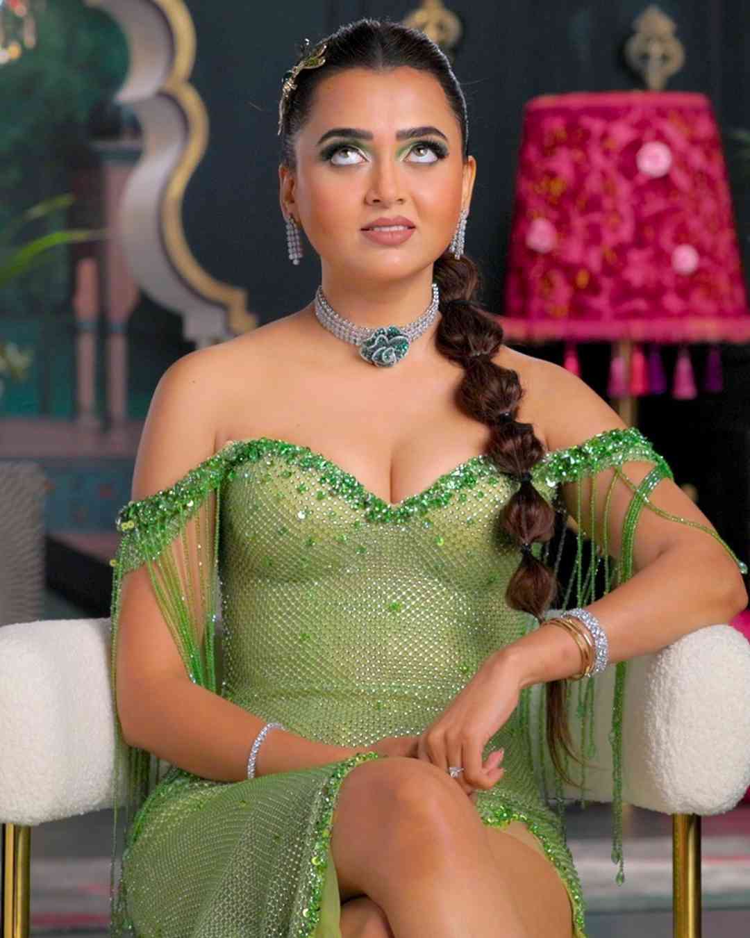 Tejasswi Prakash in Desi Bling