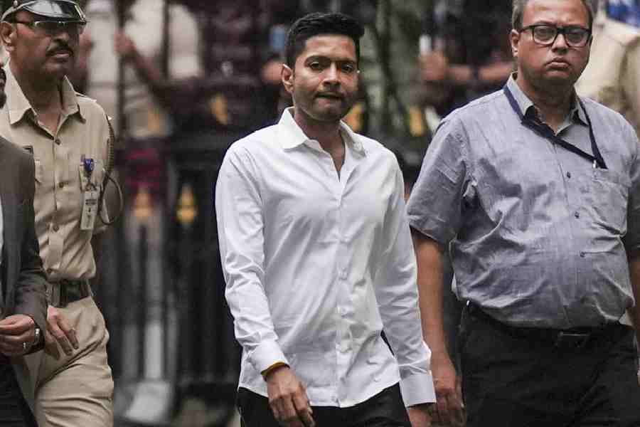 TMC MP Abhishek Banerjee arrives to appear before the West Bengal CID to face questions in the signature forgery case over the party\\\'s choice of Leader of Opposition in the state assembly, at Bhabani Bhawan in Kolkata, Thursday, June 11, 2026.