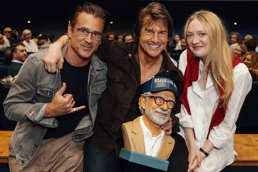 Tom Cruise, Dakota Fanning, Colin Farrell at ‘Disclosure Day’ screening