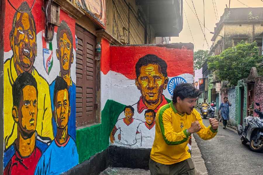 A section of the street has been dedicated to the legends of football, national and international