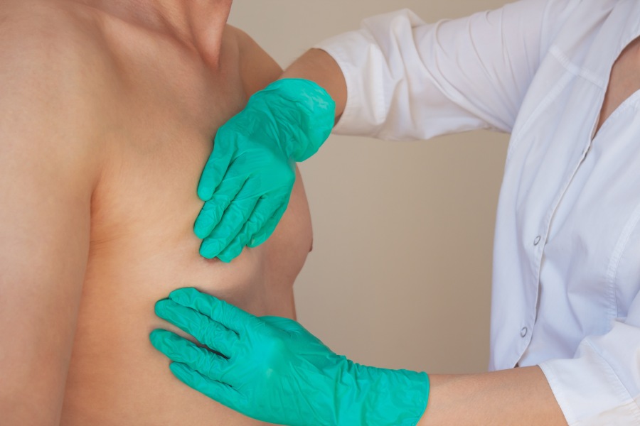 Male breast cancer accounts for roughly one per cent of all breast cancer cases