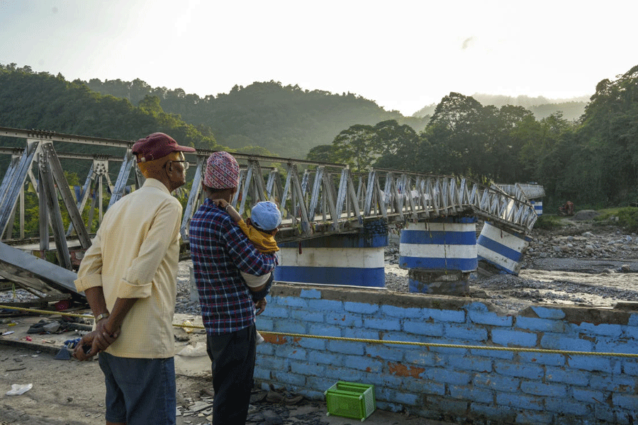 Landslides in Darjeeling
