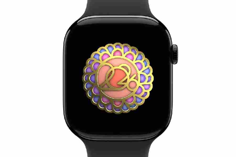 Limited-edition award on Apple Watch