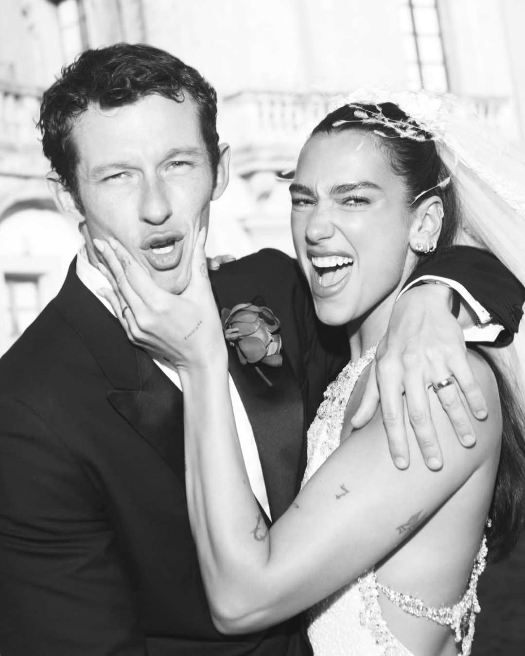 English singer-songwriter Dua Lipa has shared fresh photographs from her intimate wedding to actor Callum Turner