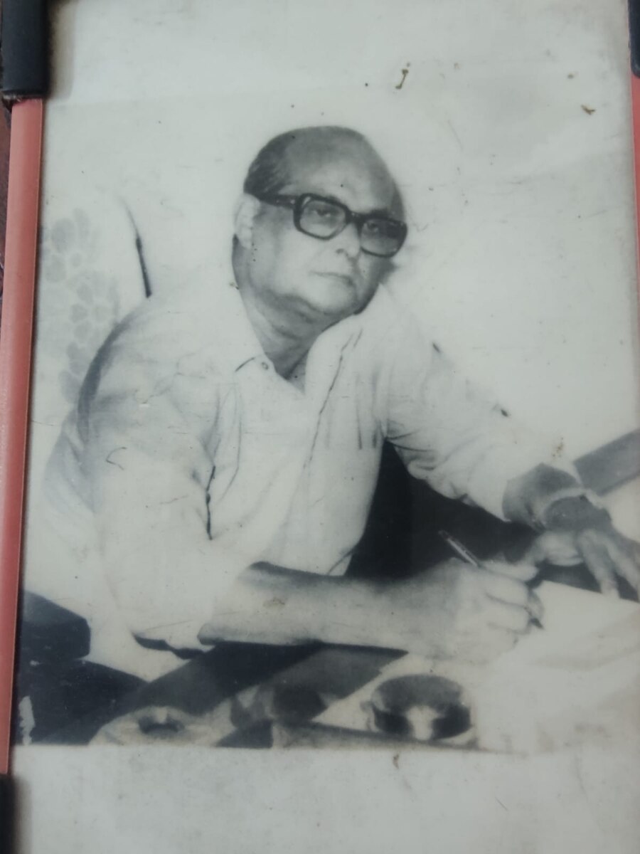 Soma Roy’s father Asokendu Ray