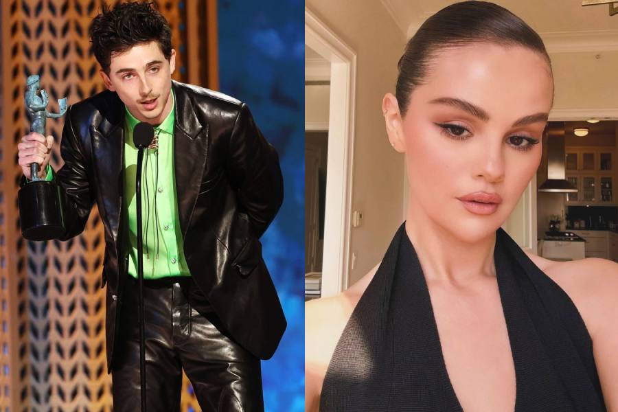 Timothee Chalamet, Selena Gomez