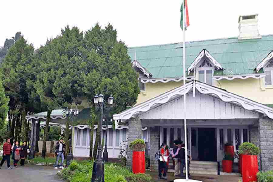 The GTA headquarters, Lal Kothi, in Darjeeling. 