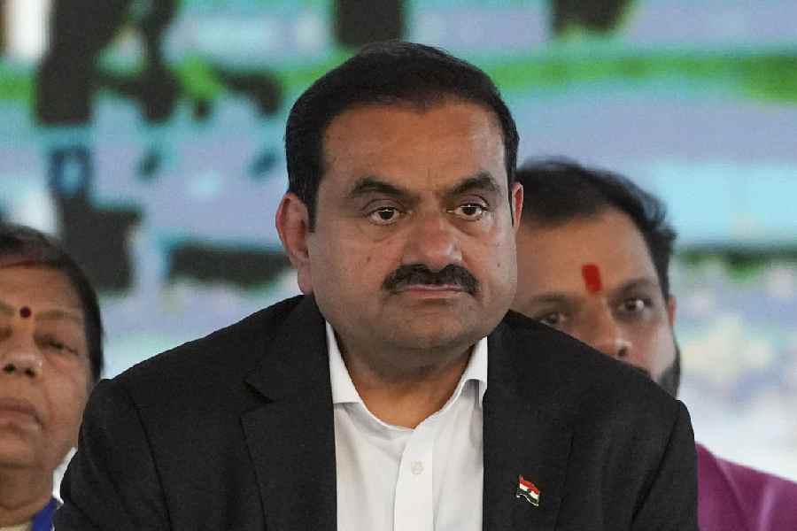 Adani Group Chairman Gautam Adani has overtaken Gujarat business czar Mukesh Ambani to become Asia's richest person. Adani is seen at an event in Guwahati, in this file photo dated Wednesday, Oct. 8, 2025.