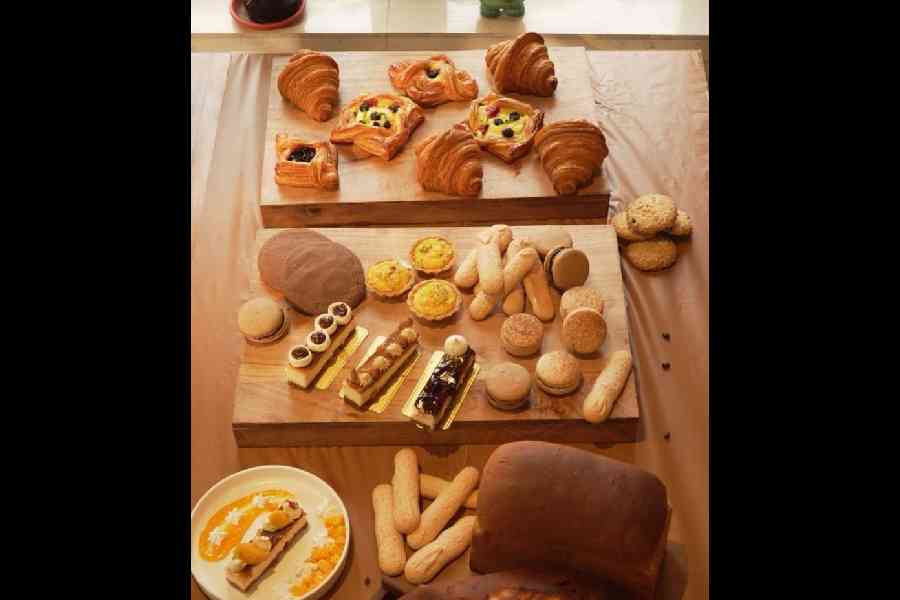 Assorted bakery spread 