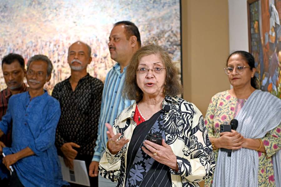 Rakhi Sarkar spoke about the many expressions of maximalism in Indian art