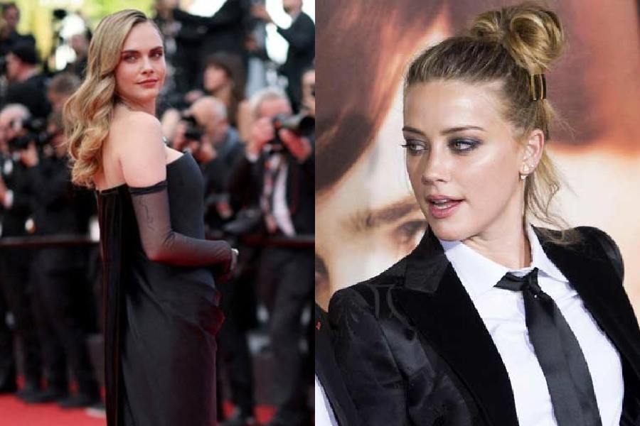 Cara Delevingne, Amber Heard