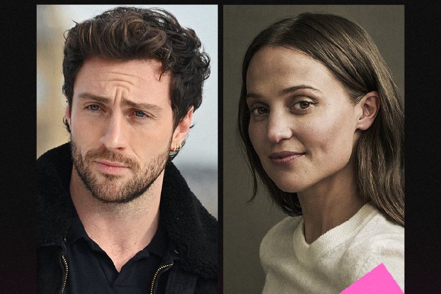 Alicia Vikander (right); Aaron Taylor-Johnson (left)
