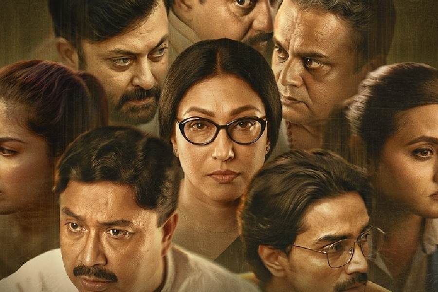 A poster of Arindam Sil\\\\\\\'s \\\\\\\'Korpur\\\\\\\'