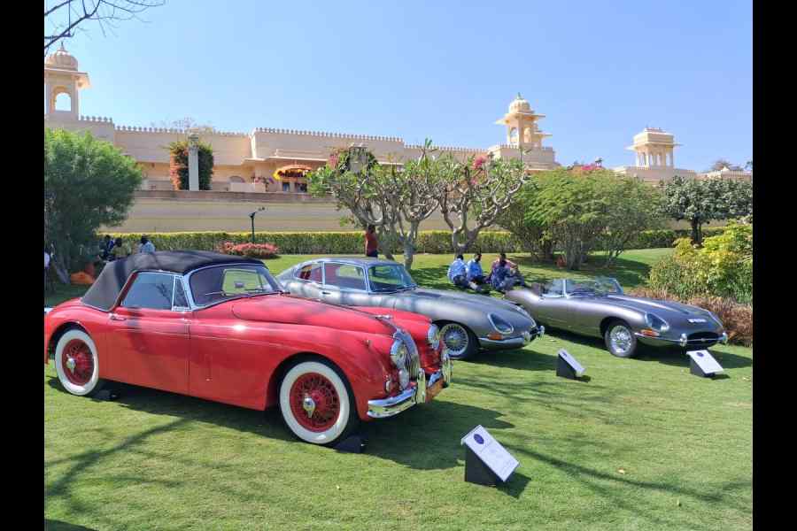 At the peak of its popularity, Jaguar cars had an attraction to die for. Three cars that built that halo were (L-R) the 1955 Jaguar XK150, the 1966 Jaguar E-Type Coupe and the 1963 Jaguar E-Type Roadster  