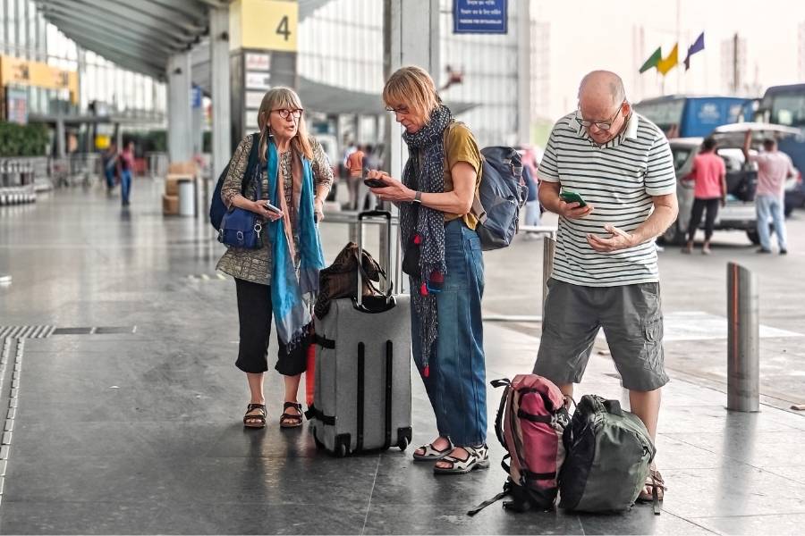 Several passengers travelling to Gulf destinations such as Dubai, Doha and Abu Dhabi were affected