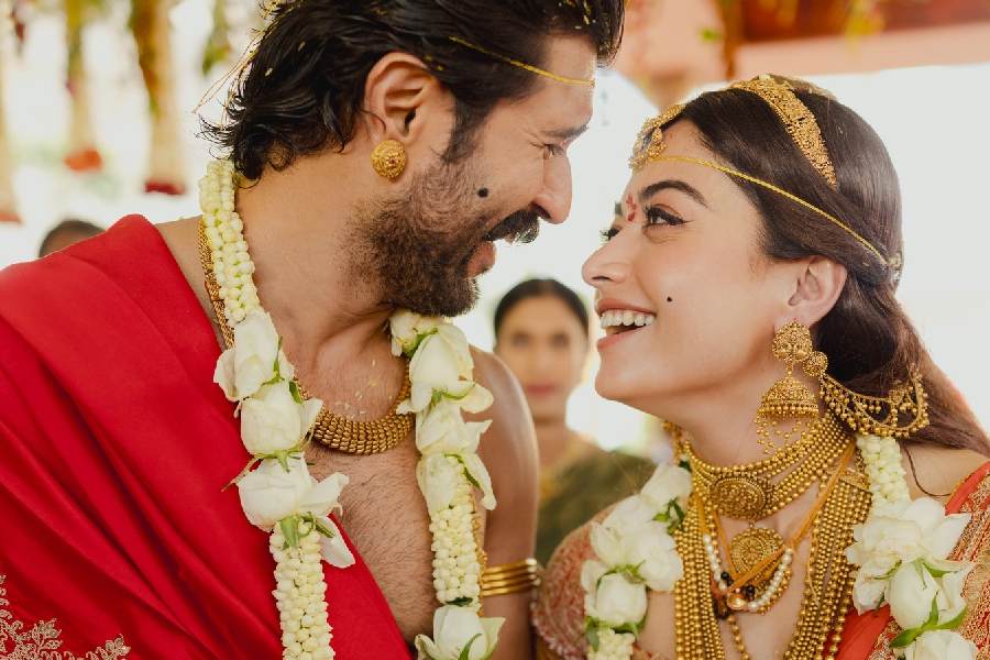 Vijay Deverakonda and Rashmika Mandanna