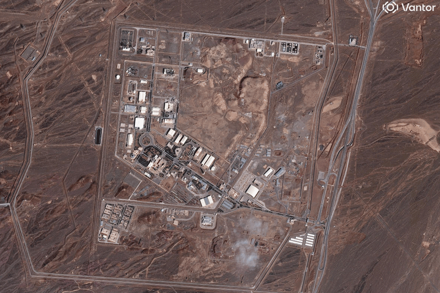 A satellite image shows an overview of the Natanz Nuclear Facility with new building damage, amid the U.S.-Israeli conflict with Iran, near Natanz, Iran, March 2, 2026.