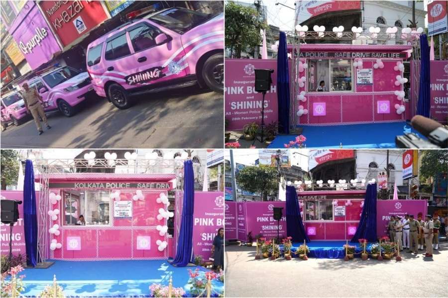 Kolkata Police's two new initiatives for women — Pink booths and Shining 