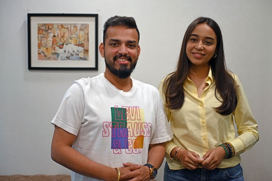 Joydeep Sen, co-founder, strategy and partnerships and Aradhana Chatterjee, co-founder and creative director at Stories By Aradhana