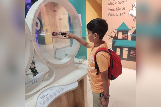 The grand finale featured an exhibition where the team presented their projects—Sustainability and Waste Management, which included activities like scavenger hunts, composting and waste segregation, and Jalnetra: The Eye of the Underwater World, an innovative solution for aquaculture and water monitoring. Students also explored displays by other schools, exchanging ideas and gaining insights. The award ceremony marked a proud moment as the team received certificates and a commemorative plaque. They also attended a unique workshop on lions, learning about their ecological significance.