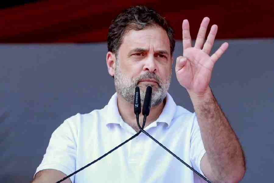 Leader of Opposition in the Lok Sabha Rahul Gandhi.