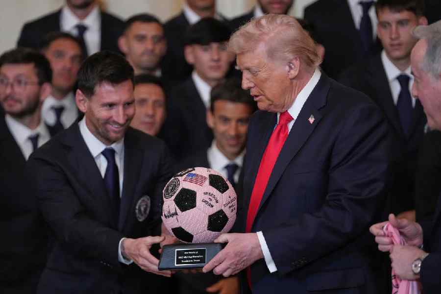 Trump Messi White House MLS Cup
