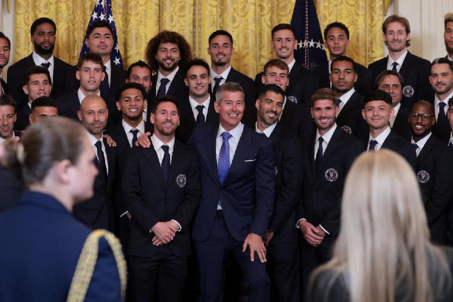 Trump Messi White House MLS Cup